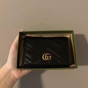Gucci Black Leather Wallet